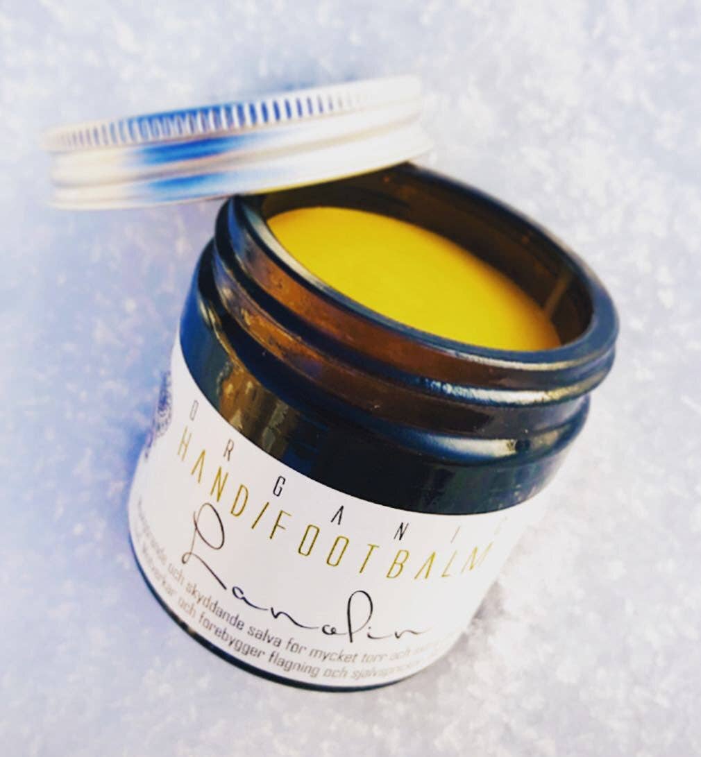 KaliFlower Organics - Venta al por mayor Cremas/lociones de manos - Ungüento para manos y pies con lanolina - romero y naranja2