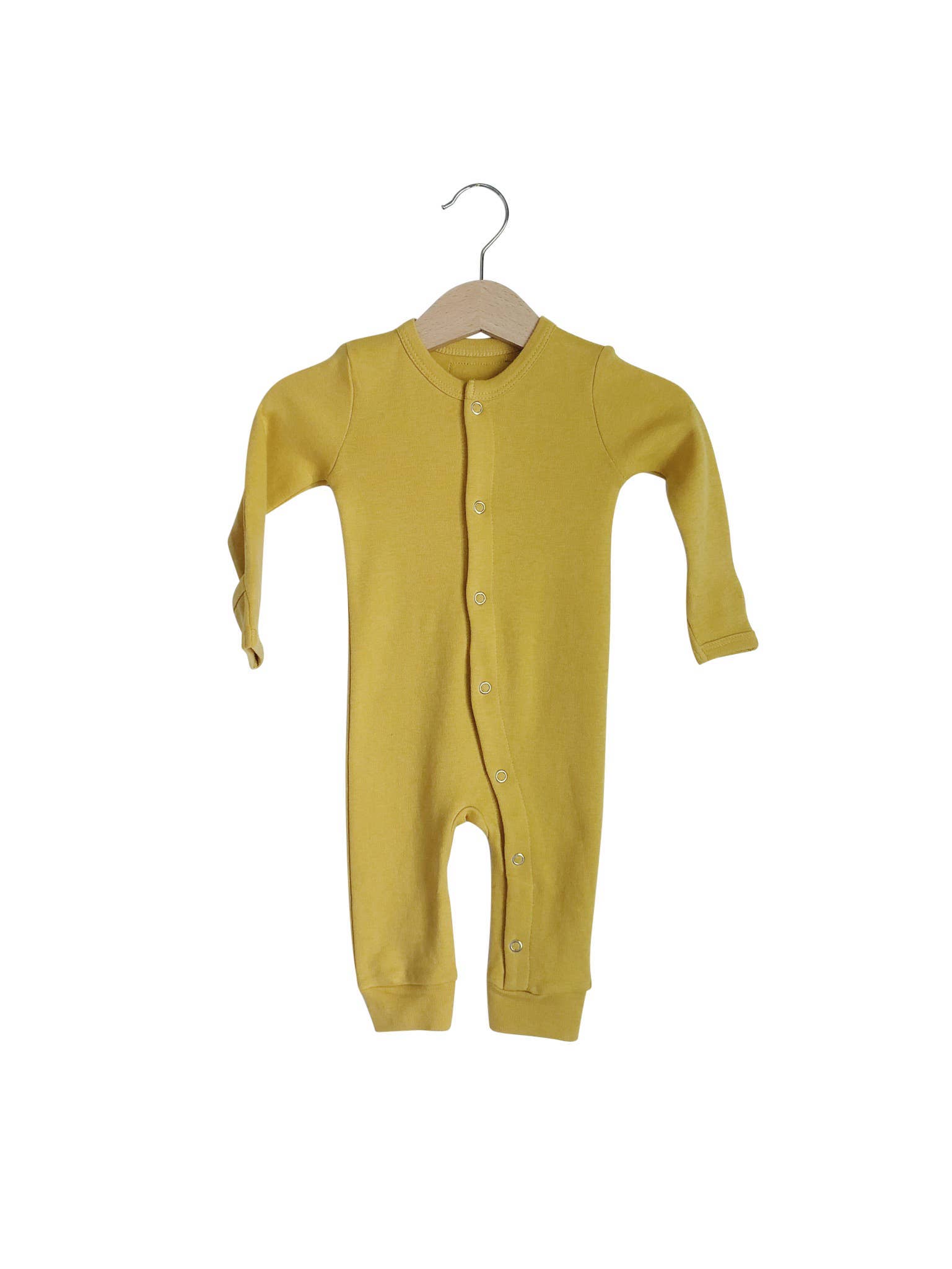 Modern Burlap - Wholesale Jumpsuit - Baby - Organic Button Coverall | Solids & Prints12