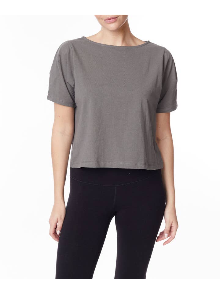 Fabina - Wholesale Blouse - Women's - Heavy Cotton Puff Sleeve Top3