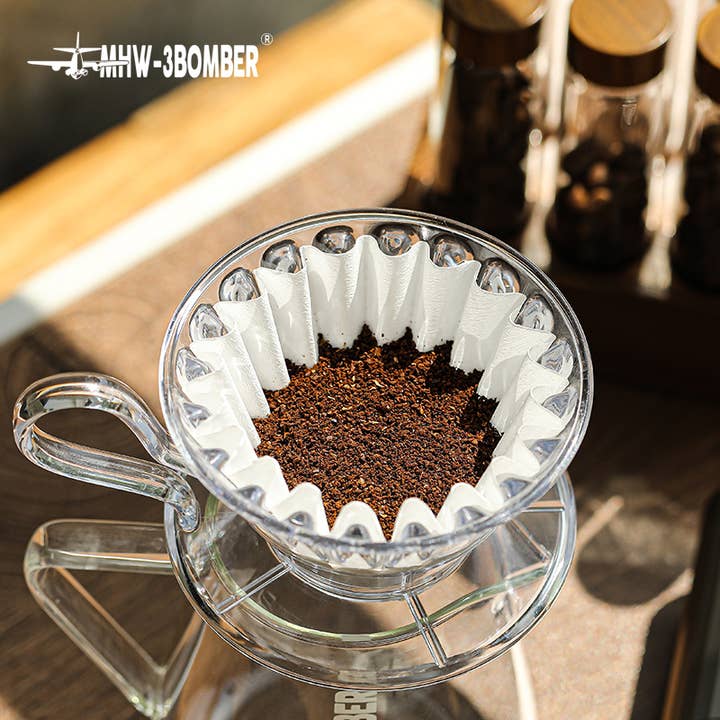 CAPTN Coffee - Wholesale Coffee Filter - Filter paper MHW-3Bomber Alternative Kalita Wave 185, 50 pcs.1