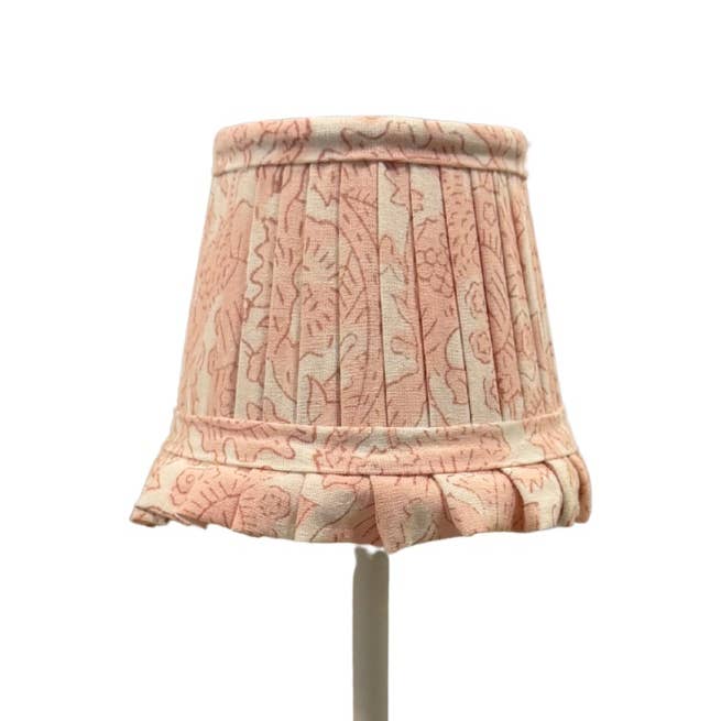 Don Lino - Wholesale Lamp Shade - Light pink pleated lampshade0