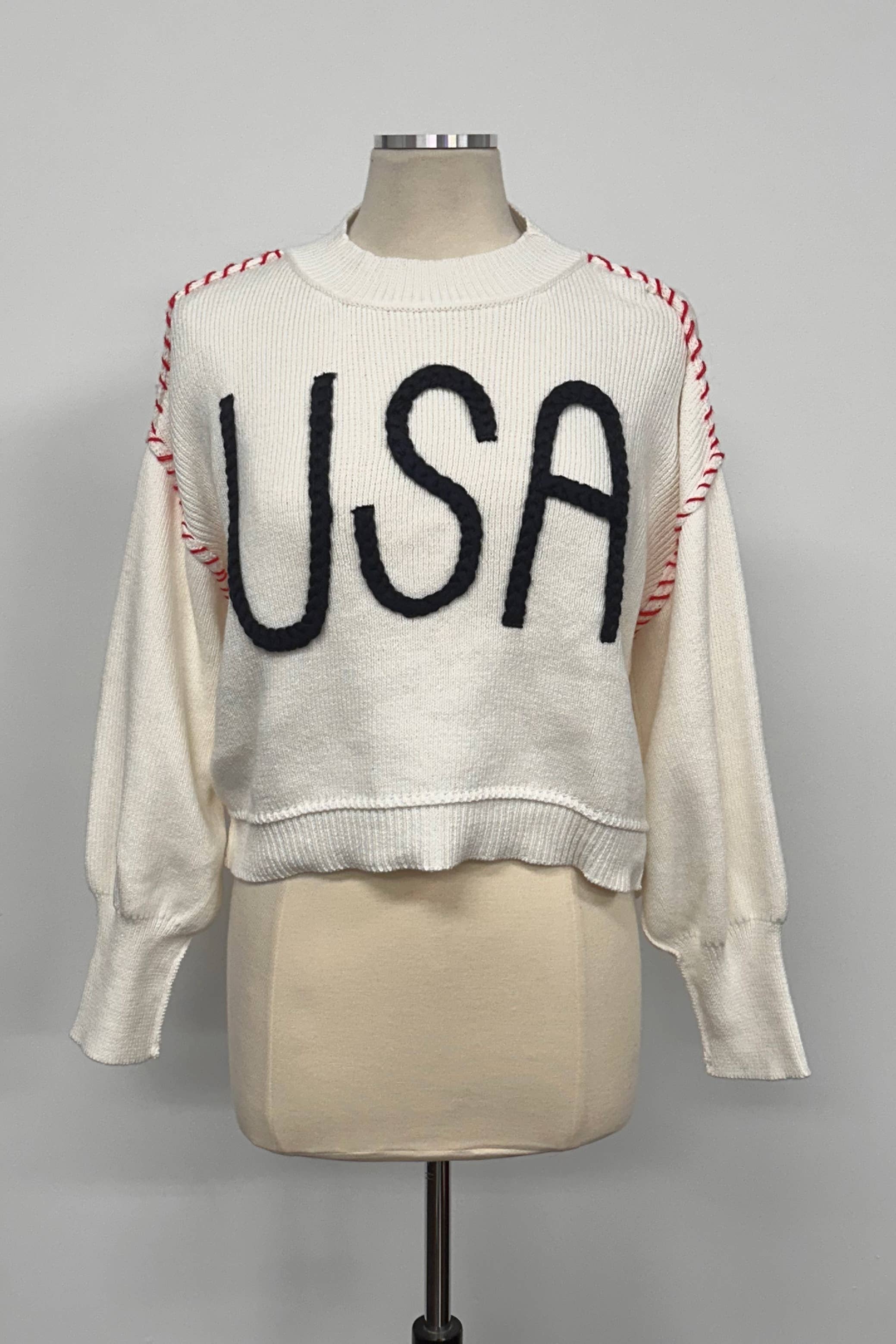 AEMI + CO - Wholesale Knit Sweater - Women's - 3249EK USA Sweater 213