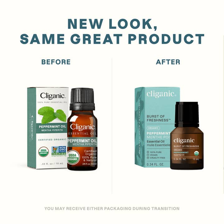 Cliganic - Wholesale Essential Oil - Organic Peppermint Essential Oil5