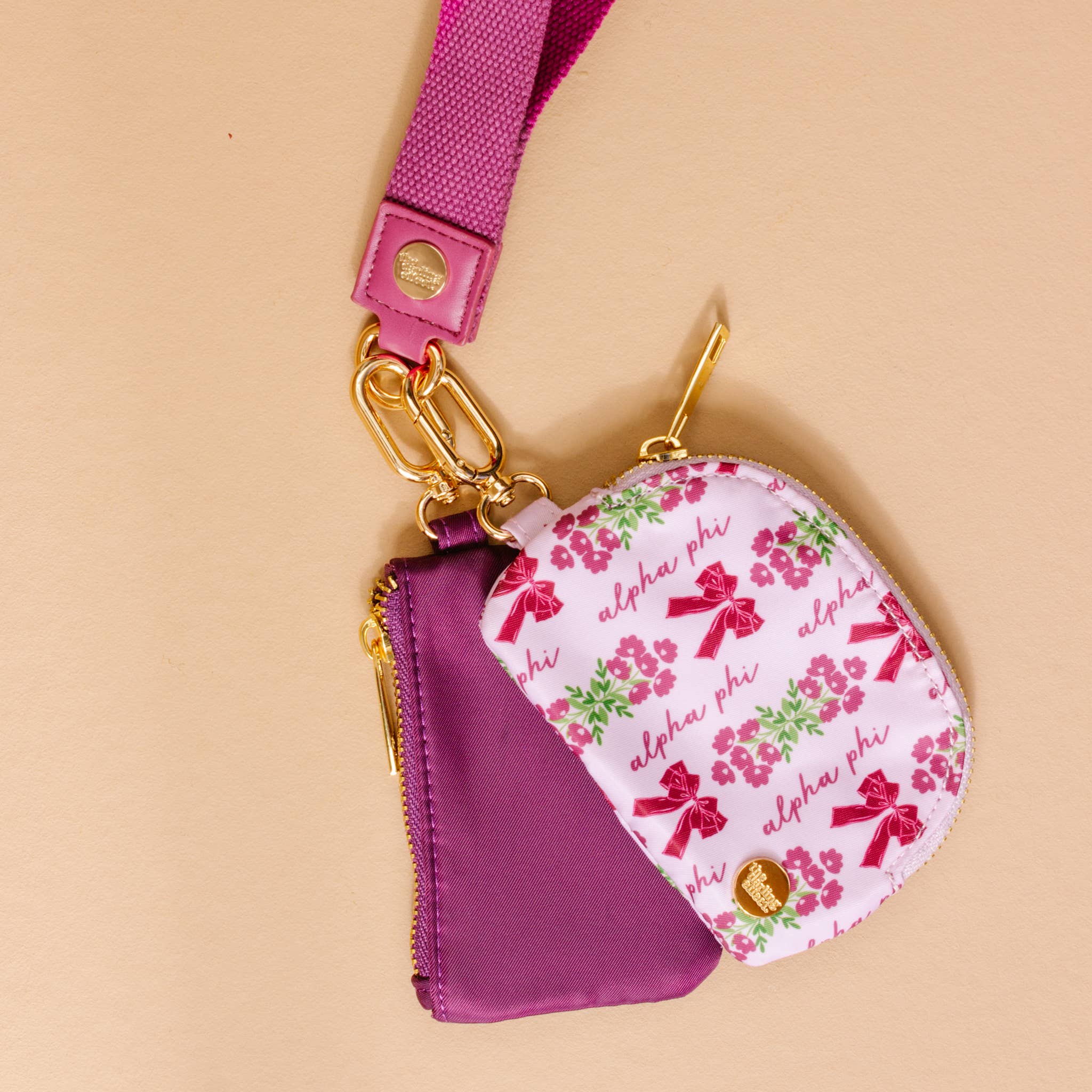 The Darling Effect - Wholesale Keychain - Women's - Sorority Dynamic Duo Pouch Wristlet4