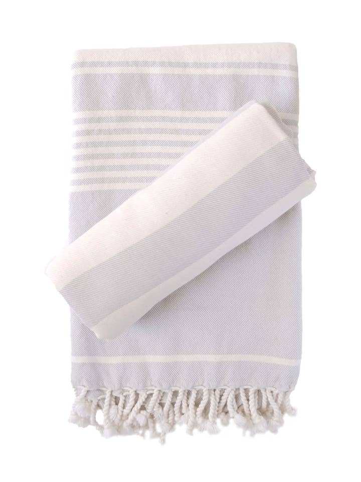 Mist Peştemal | Grey Turkish Towel for wholesale by Sende Body-Care Essentials