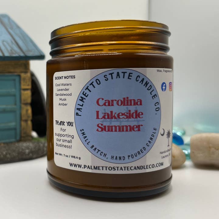 Carolina Lakeside Summer for wholesale by Palmetto State Candle Company