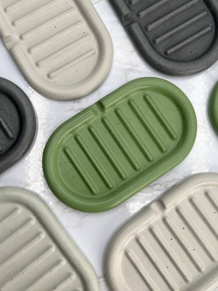 MODERN SOAP DISH for wholesale by Seagrass Soap Co.