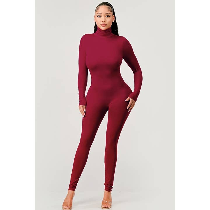 HiteJeans - Vente Combinaison – femme - Combinaison à col roulé
