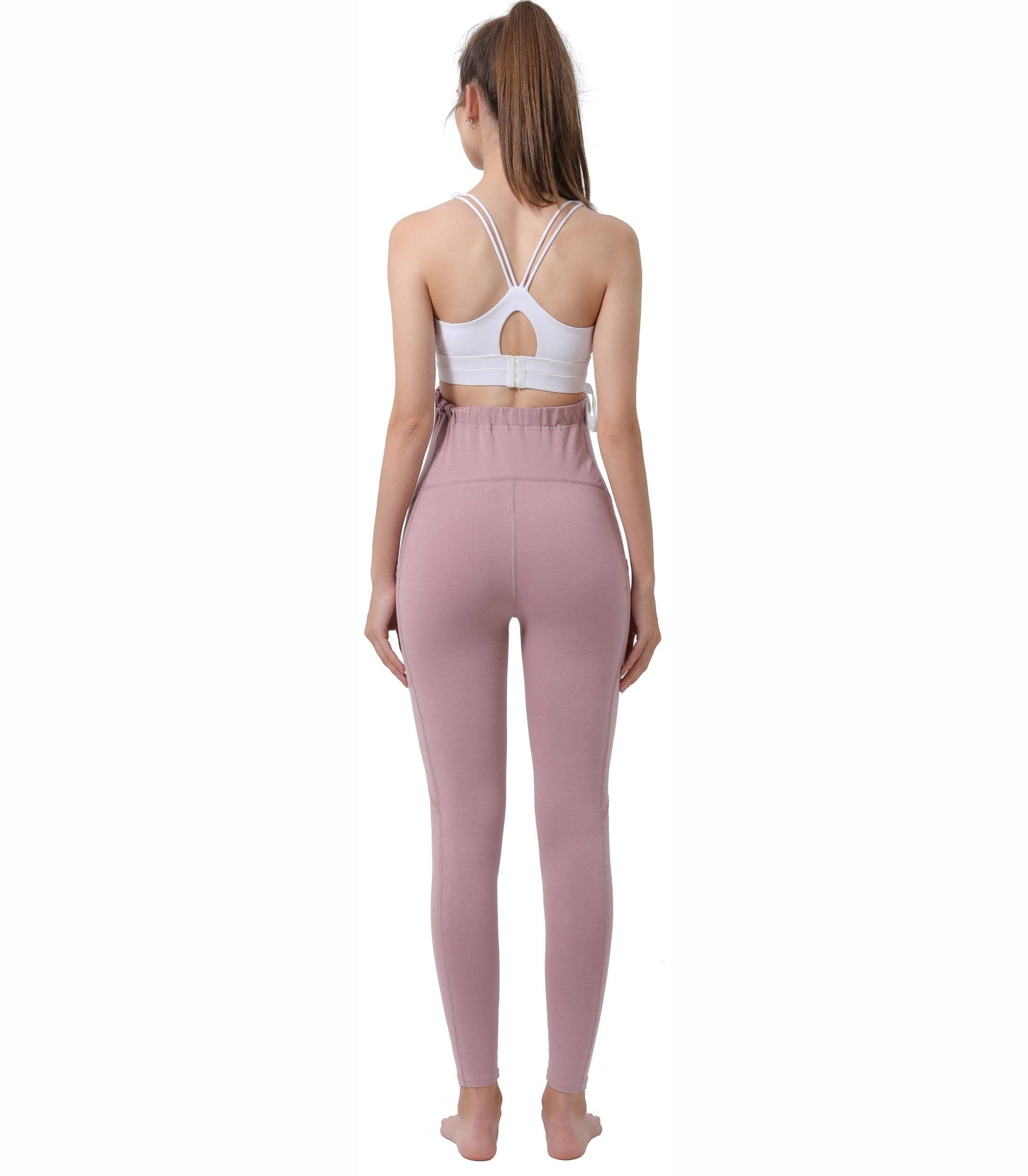 Alina Mae Maternity - Vendita all'ingrosso Pantaloni - Premaman - Pantaloni da Yoga Premaman con Tasche Collant Maternità25