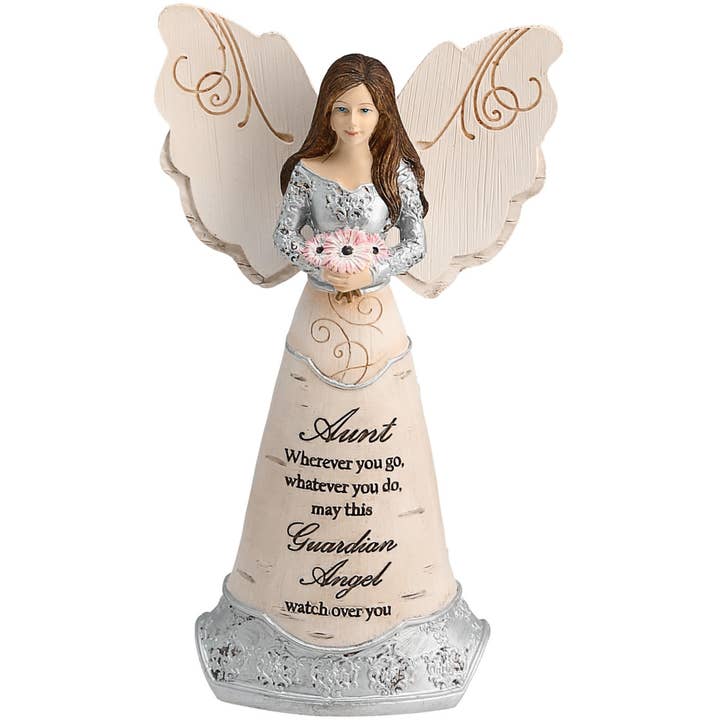 Pavilion - Wholesale Decorative Figurine - Aunt Guardian Angel - 6" Guardian Angel