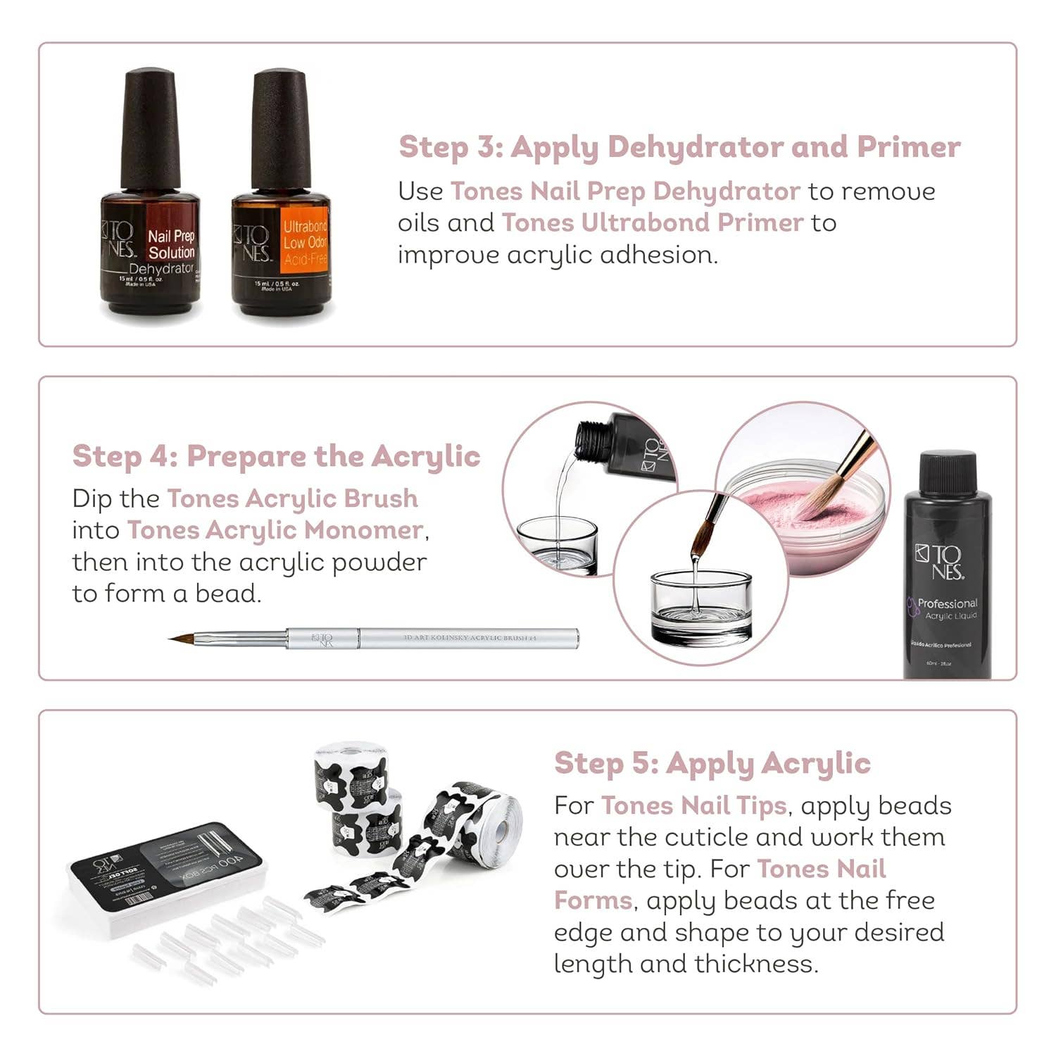 Tones Acrylics | Gels | Nail Art | Nail Tools & Accessories - Wholesale Nail Polish Set - Coverland Acrylic Powder Collection (6 x 1.5 oz) "Autumn Indulgence" - Fall 2024 Collection6