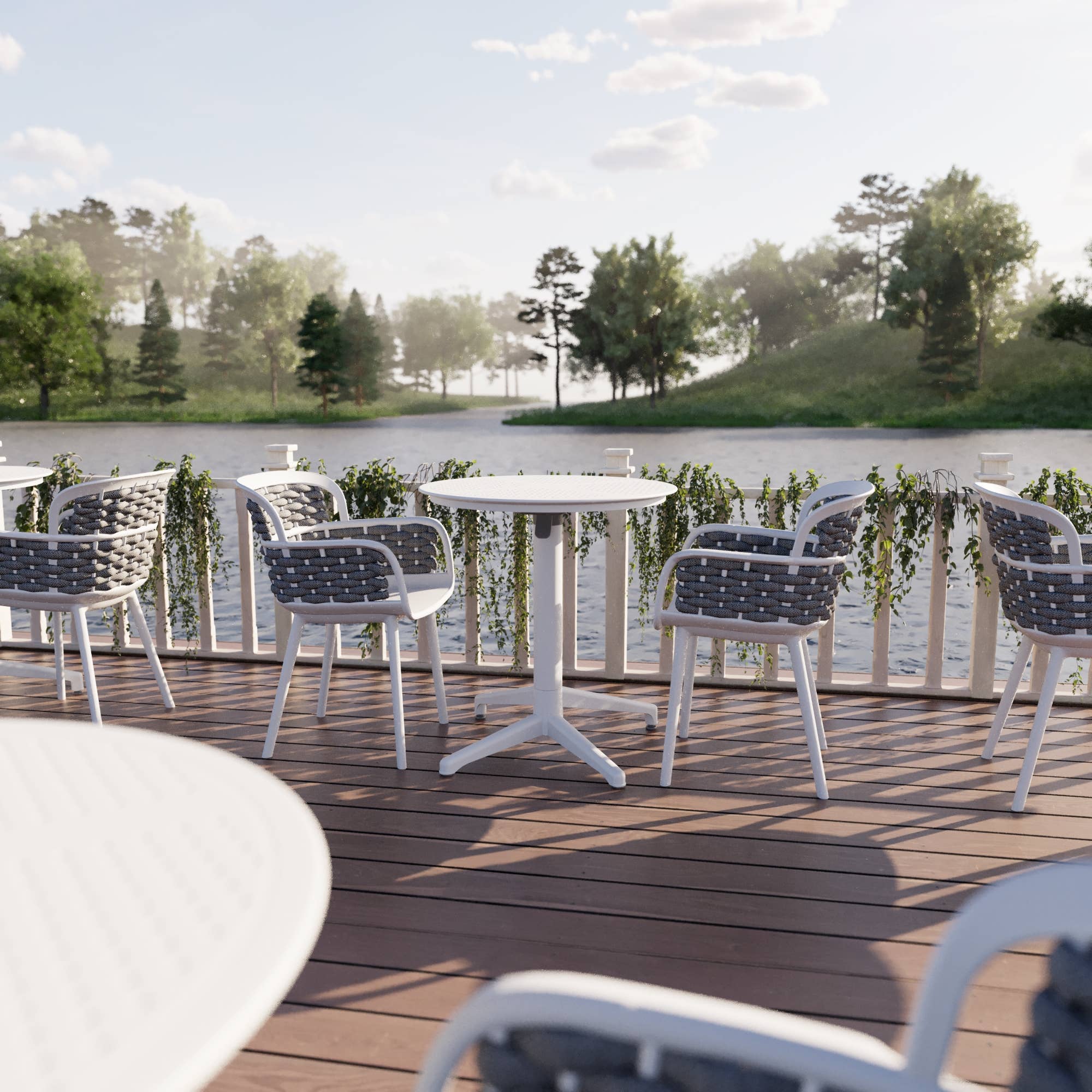 Biggbrands GmbH - Wholesale Side Table - Tilia Table Moon Ø60 V2 Folding Table1