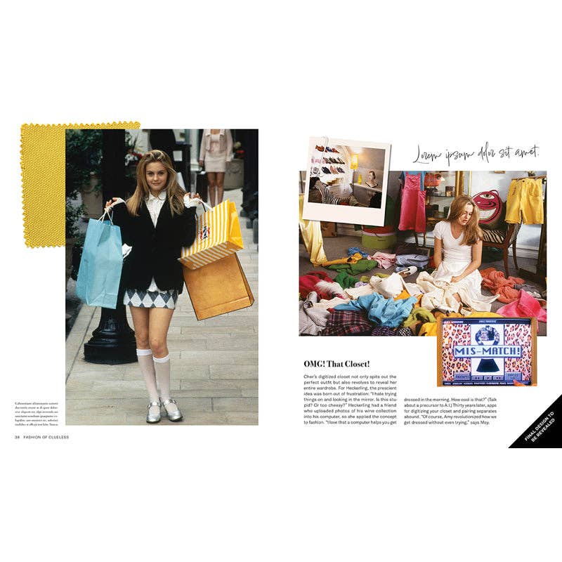 Insight Editions - #1 Pop Culture Publisher - Vente Livre sur les arts et les divertissements - La mode de Clueless (NOUVEAU !)6