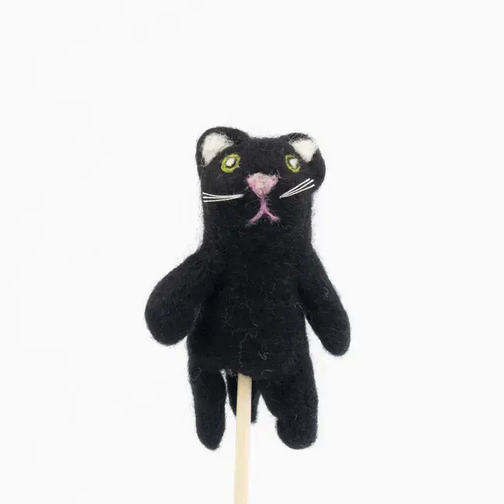 The Winding Road - Vendita all'ingrosso Marionetta da dito - Bambini e neonati - Burattini da dito assortiti a forma di gatti3