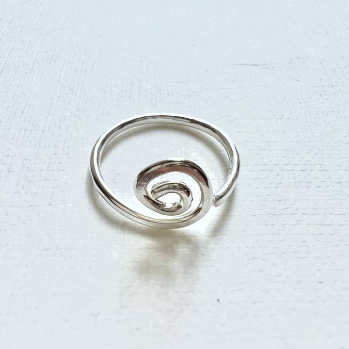 TayTayInspired - Vente Anneau/bague à empiler - Bague mi-doigt en spirale