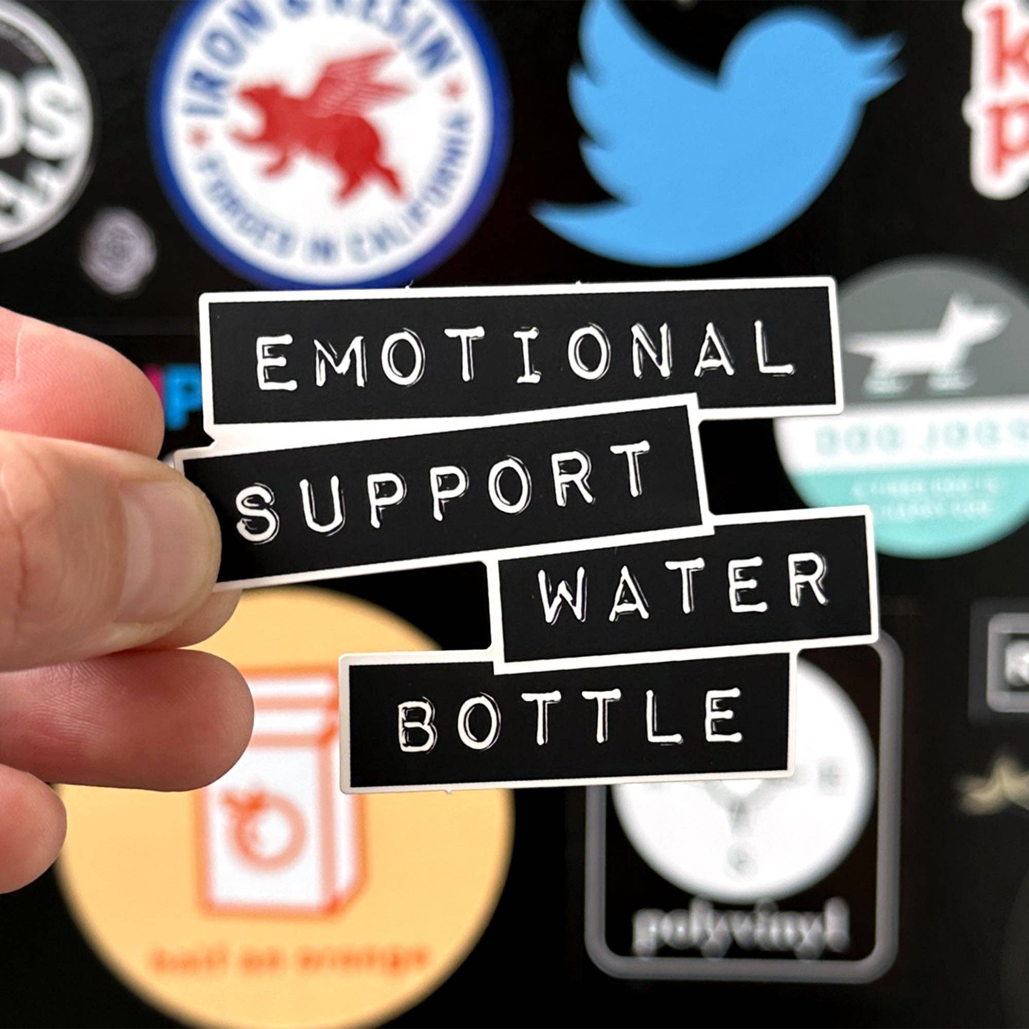 KP General Store - Wholesale Sticker - Emotional Support Water Bottle Sticker5