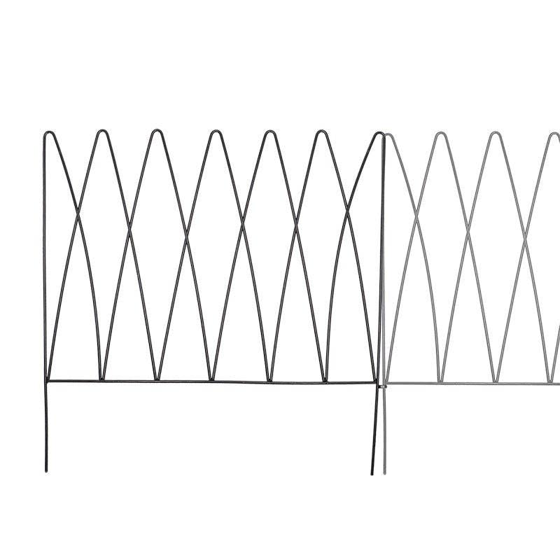 NACH - Wholesale Outdoor Ornament/Decor - Garden Border Fence Metal Waves1