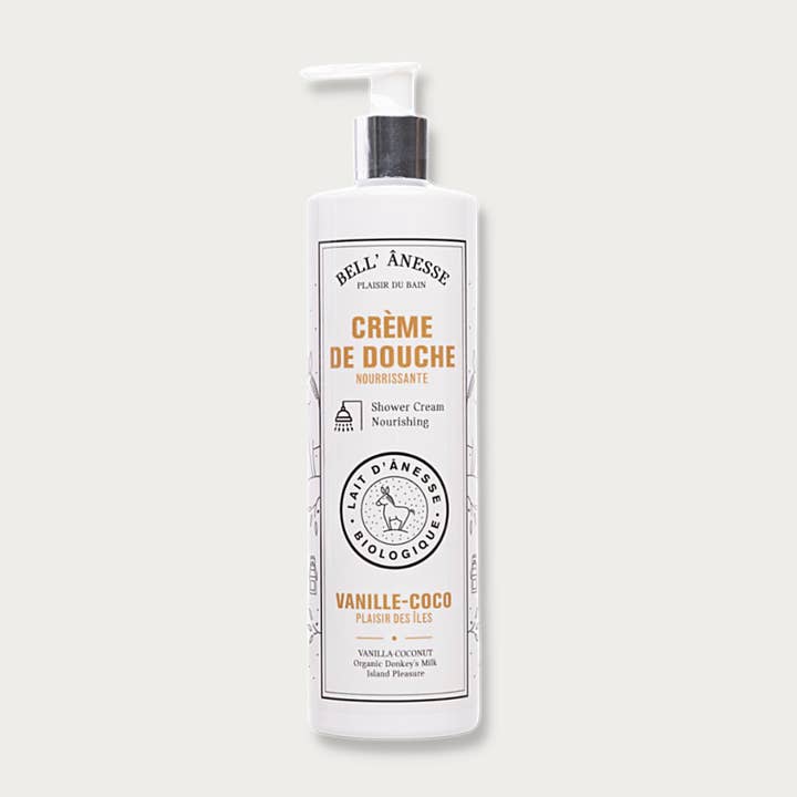 Bodensee Cosmetics - Wholesale Body Wash/Shower Gel - vanilla coconut donkey milk shower cream, 400 ml1