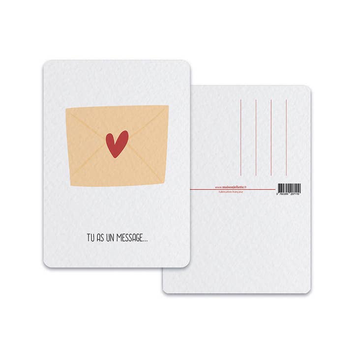 Maison Joliette - Wholesale Postcard - Message - Postcard1