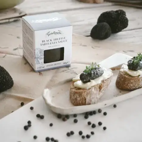Morelli Pasta - Wholesale Sauce - Black Truffle Tartufata Sauce 5%2