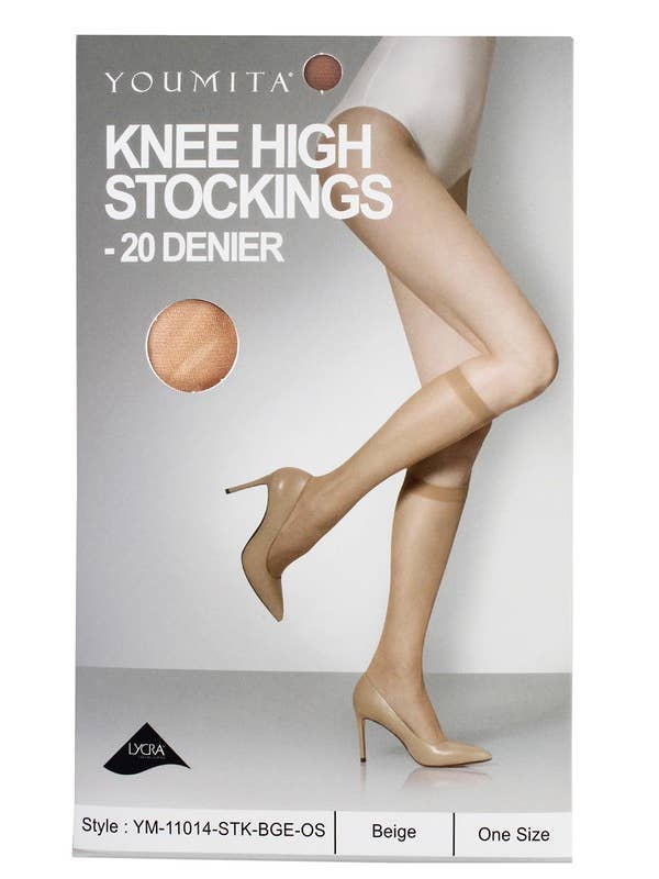 Best Underwear Line - Wholesale Stockings - Women's - Knee High Stockings for Everyday Use-YM-ST-110142