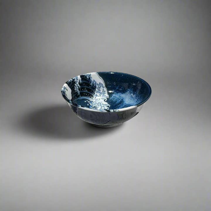 Made In Japan Tableware - Vente Bol - Bol à udon design Hokusai 19 cm1