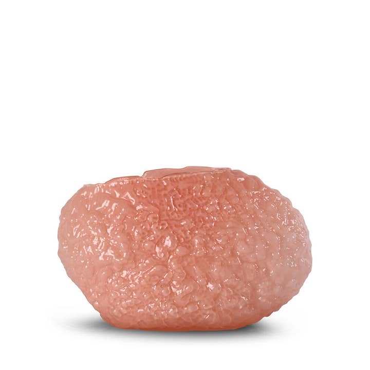 BYON Design Vase Corallo L – handgefertigte Glasvase in Korallenform, Pastellrosa für den Großhandel von Sagaform GmbH