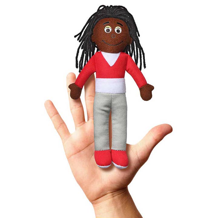 Silly Puppets Sierra Finger Puppet (7.5") for wholesale by Silly Puppets