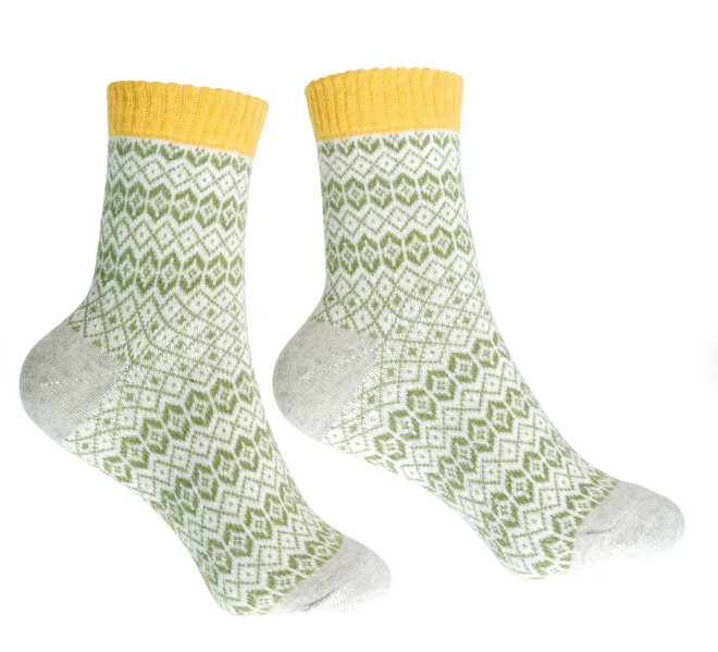 My Wholesale Warehouse - Wholesale Socks - Women's - Generise Pack of 5 Pairs Ladies Thick Wooly Socks21