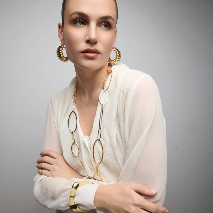 Luxenter - Wholesale Bangle Bracelet - Pulsera Luxenter Souda acabado oro 18k2