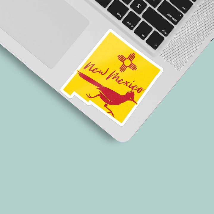 Sentinel Supply - Wholesale Sticker - Roadrunner New Mexico Flag Sticker3