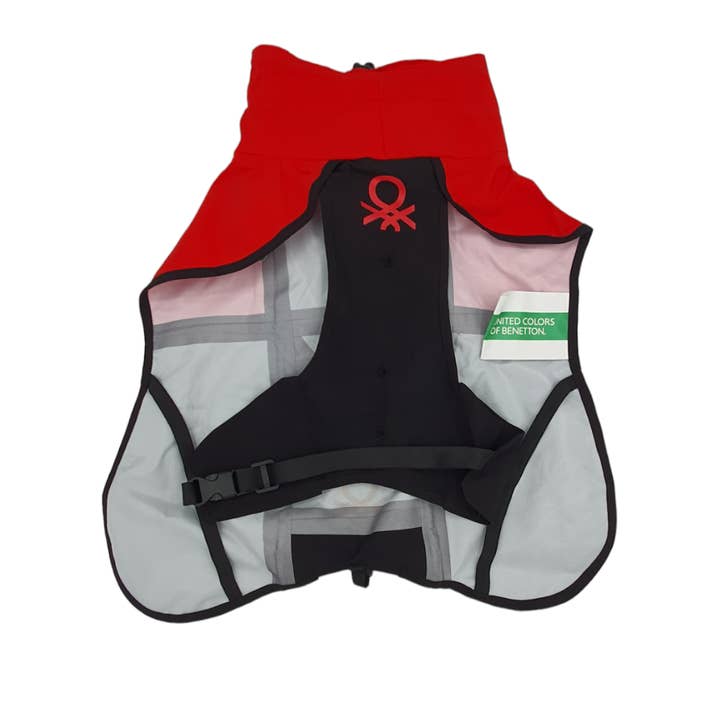 Julius K9 - Venta al por mayor Chubasquero - Perros - Chubasquero impermeable Benetton Rojo