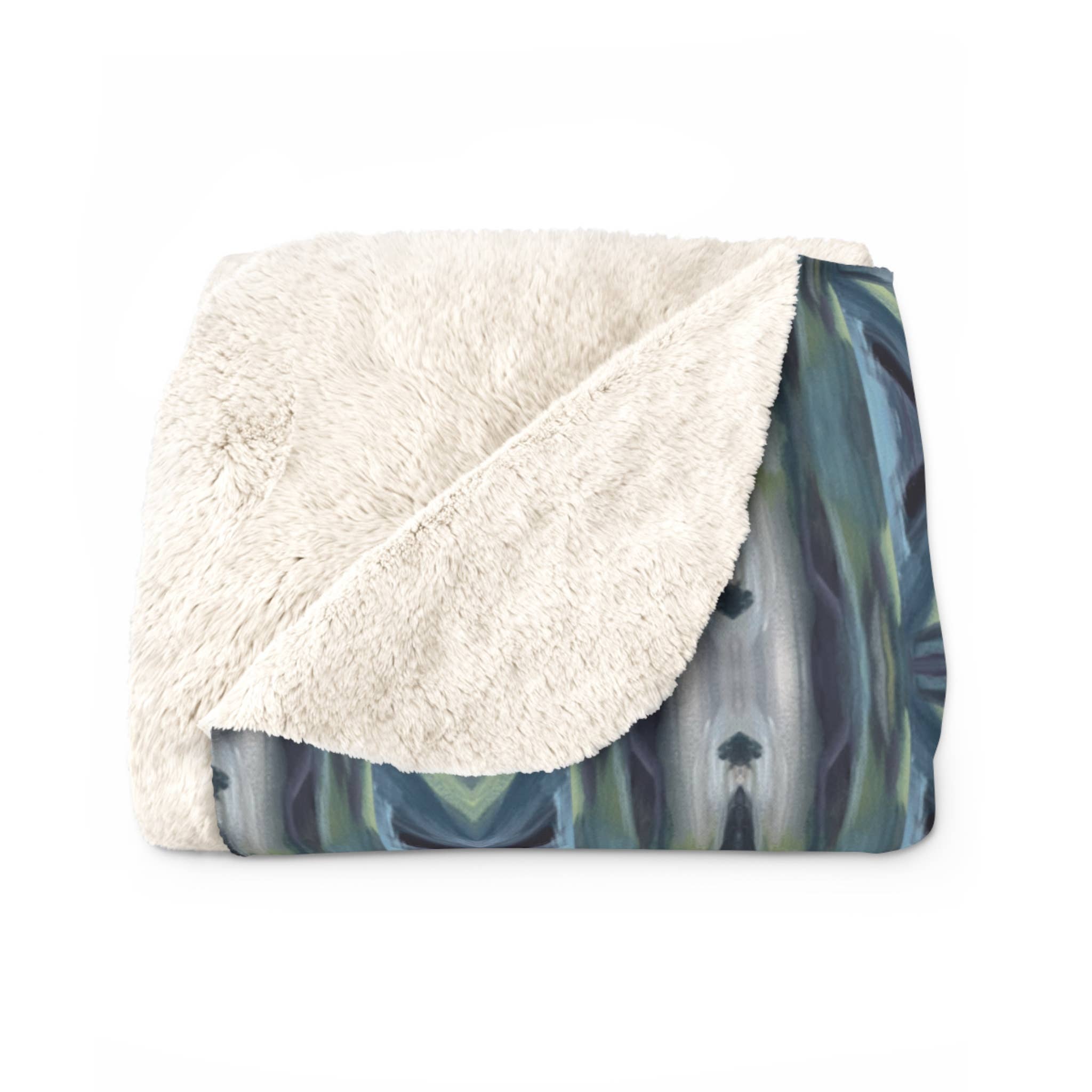 PALMER K Designs - Wholesale Throw Blanket - Sherpa Throw / Blanket: Geometric (CAP/P2)0