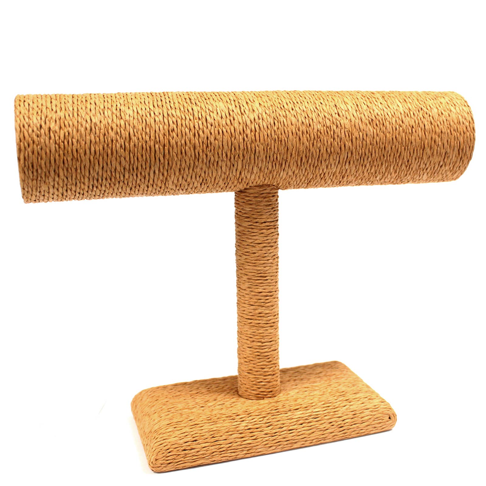 AW Artisan - Wholesale Retailer Display - Jewelry - Med “T” Bracelet Holder - Coffee0