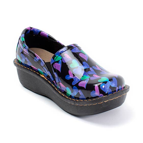 Ducky Nursing Shoe in Hearts for wholesale by Savvy