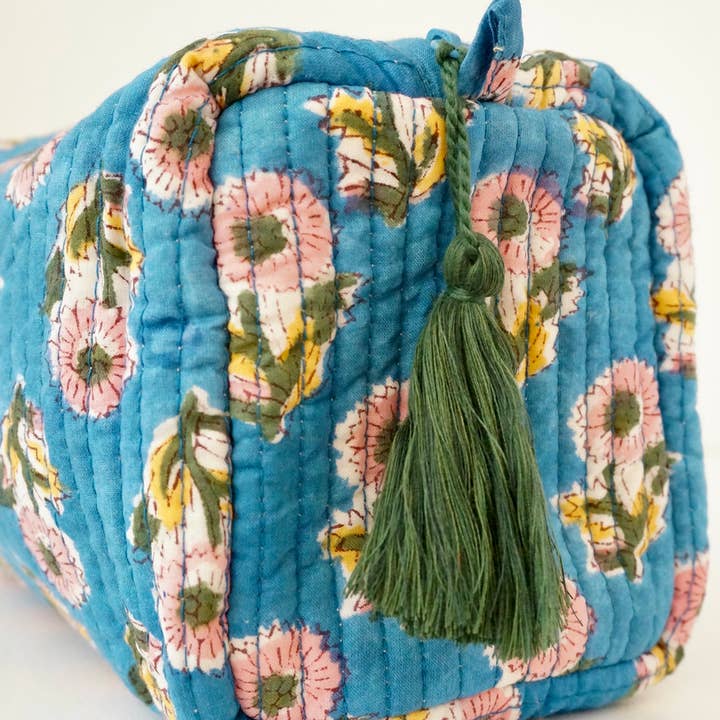 Claire Beaugrand - Wholesale Toiletry Bag - Women's - Printed cotton toiletry bag No. 741