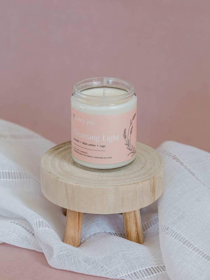 Cleansing Light | Candele fatte a mano per la vendita all'ingrosso da parte di By Caley Joy