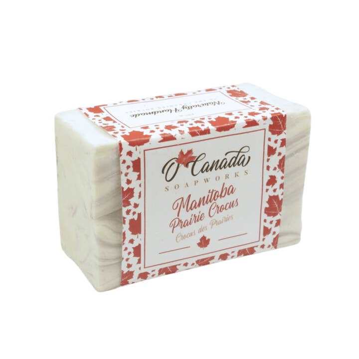 O'Canada Soapworks Inc - Wholesale Bar Soap - Manitoba - Prairie Crocus Soap1