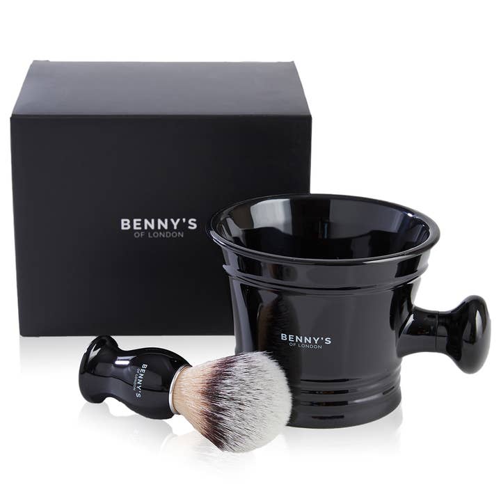Benny's of London – wholesale Shaving set/kit – Men's – BENNY'S | Shaving Brush & Bowl Gift Set1
