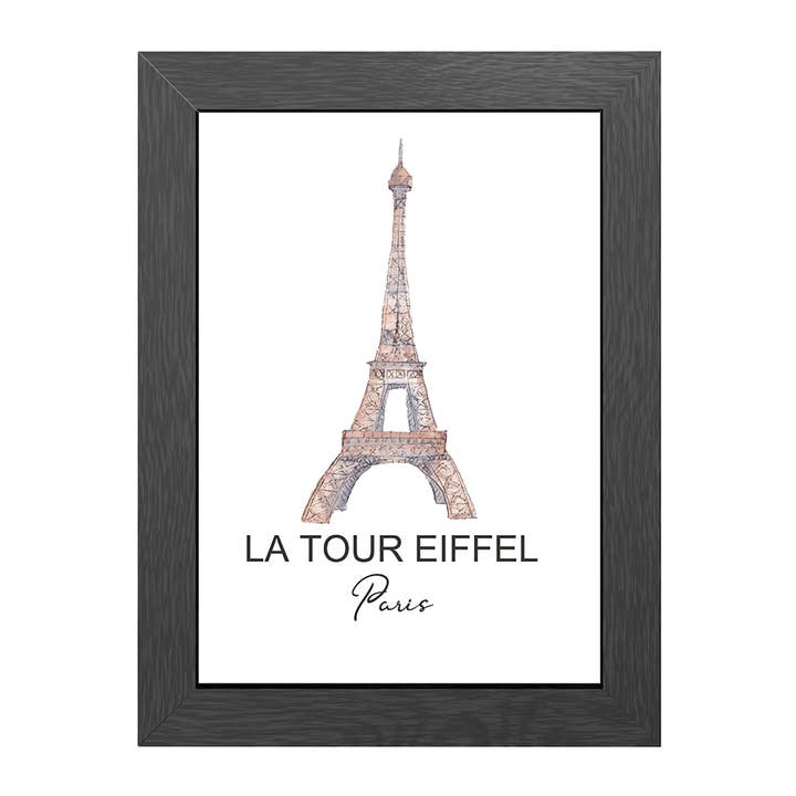 A4 Frame Tour Eiffel Paris för wholesale av JOYIN