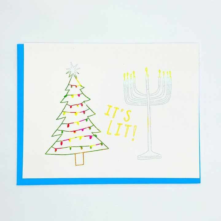 HET IS VERLICHTE KAART voor wholesale door Cosmic Peace Studio