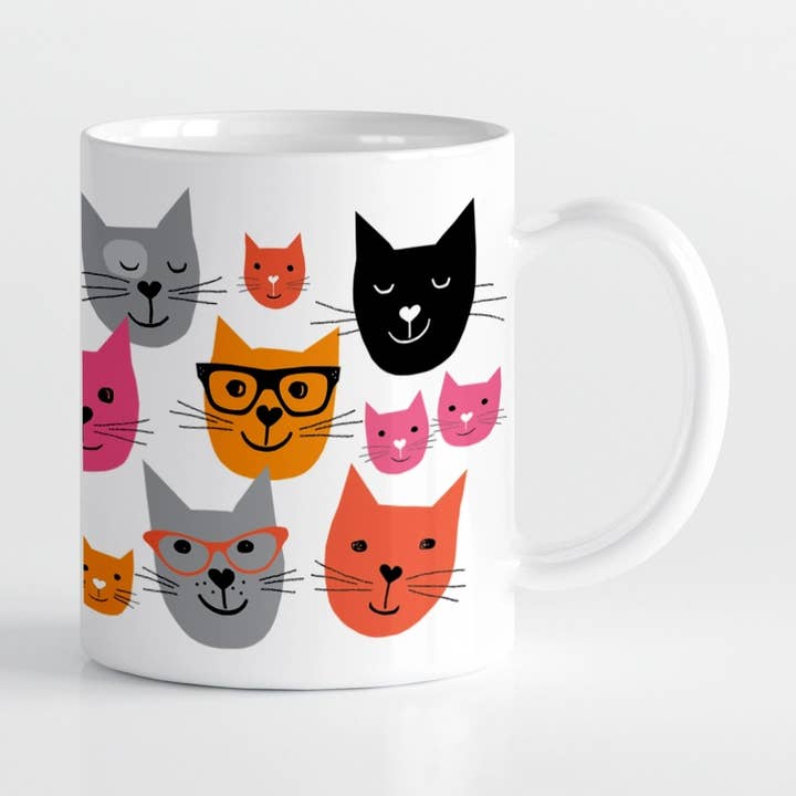 Cat Friends krus til katteelskere for engroshandel hos Rock Scissor Paper