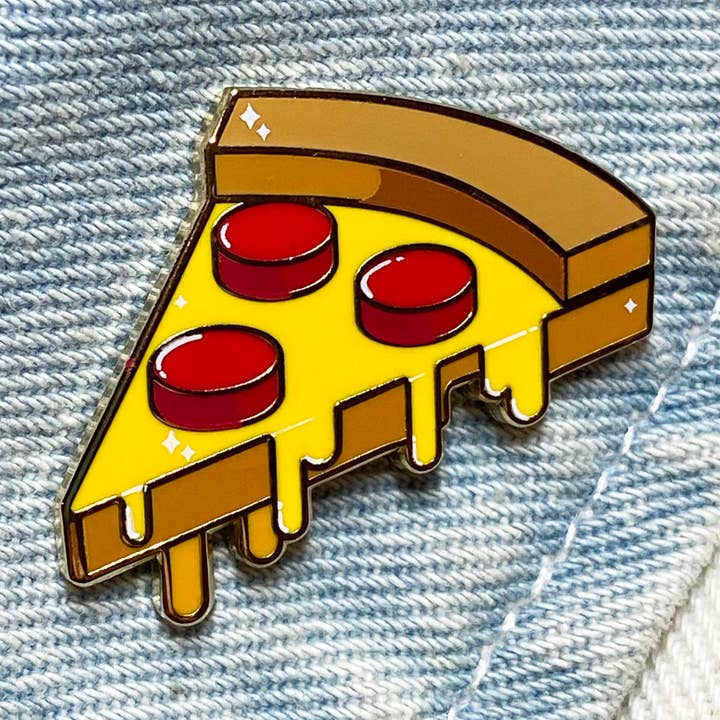 Pizza - Stapelbare Snacks Baustein-förmiger Lebensmittel-Pin für den Großhandel von snacks please