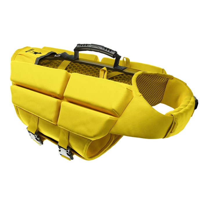 NOAH AND PAW LLC – Großhandel Haustierjacke – Hund – Human Standards Hundeschwimmweste mit 4-facher Schaumpolsterung für maximale Auftriebskraft – Gelb22