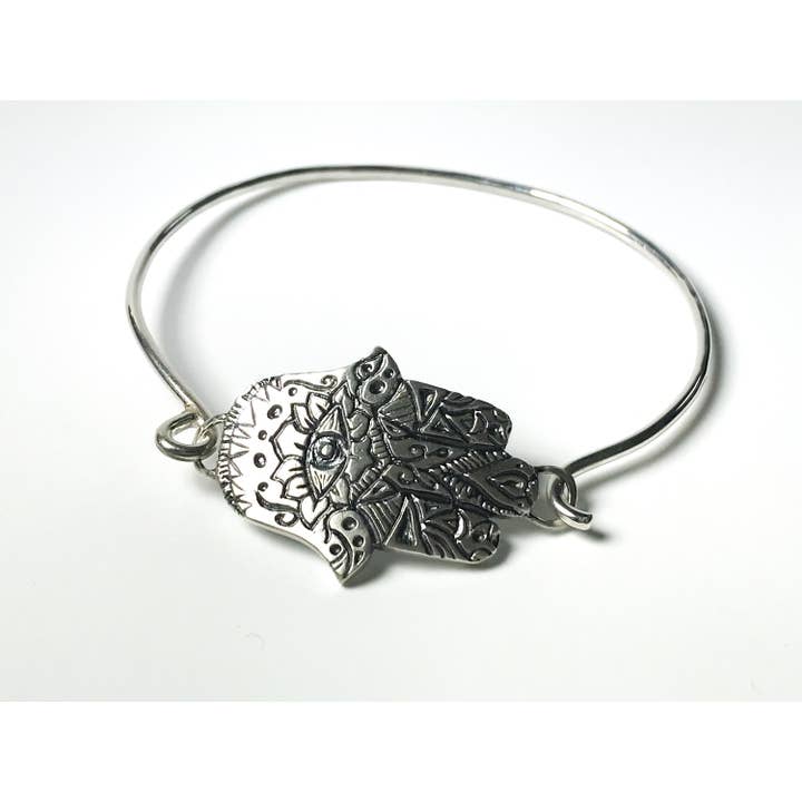 Silver Hamsa Armband för wholesale av Creature's Virtue