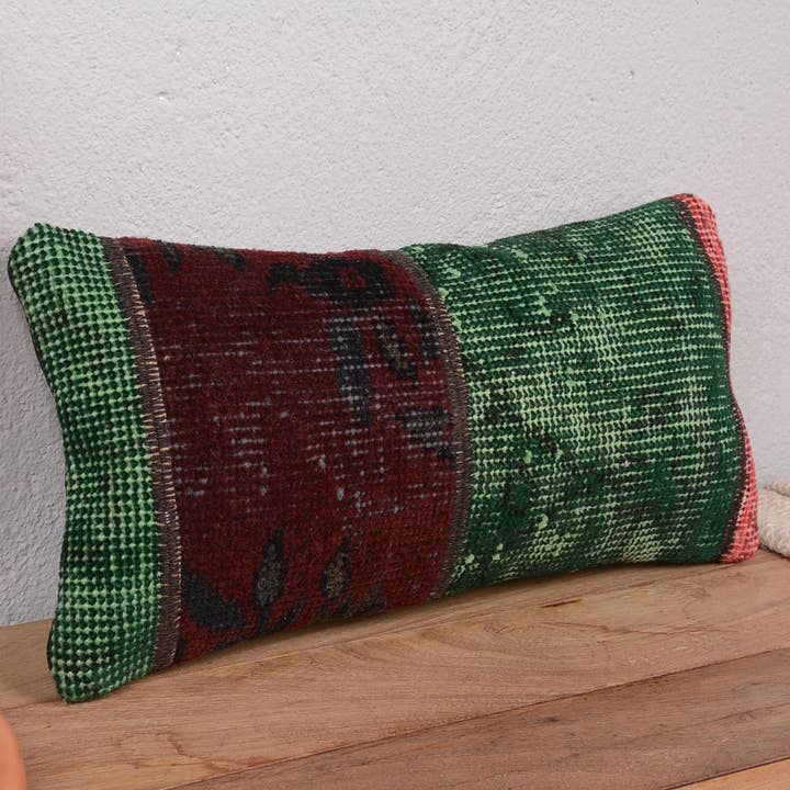 Soffa Pläd Kilim Nacke Patchwork Matta Kudde 8x16 för wholesale av Kilim Pillow Decors