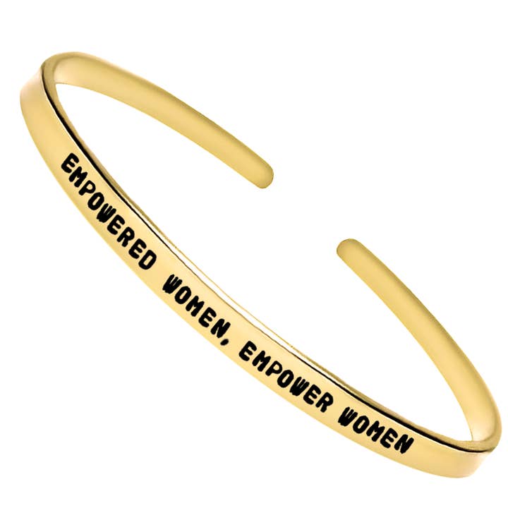 Camilla Limón - Wholesale Cuff Bracelet - Empowered Women, Empower Women Cuff Bracelet2