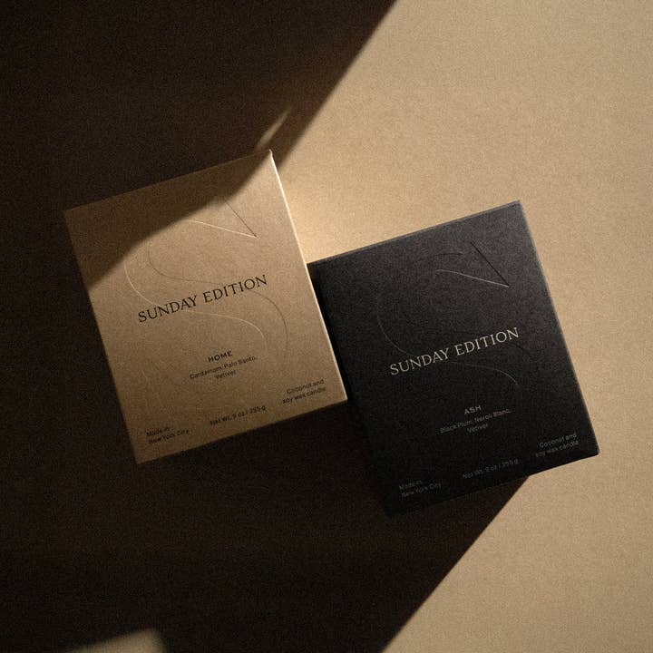 Sunday Edition - Wholesale Jar/Filled Candle - Ash Candle5