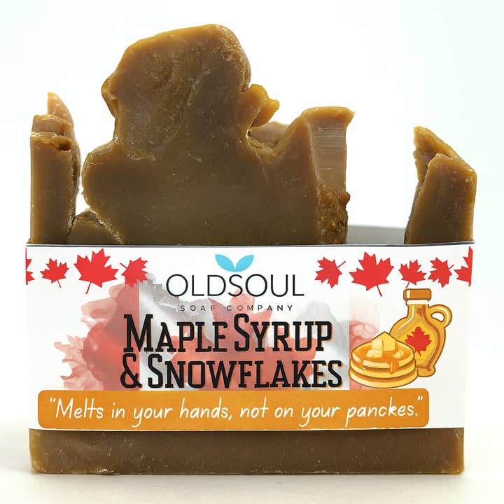 Old Soul Soap Company Inc. – wholesale Tvål – Lönnsirap & Snöflingor Tvål