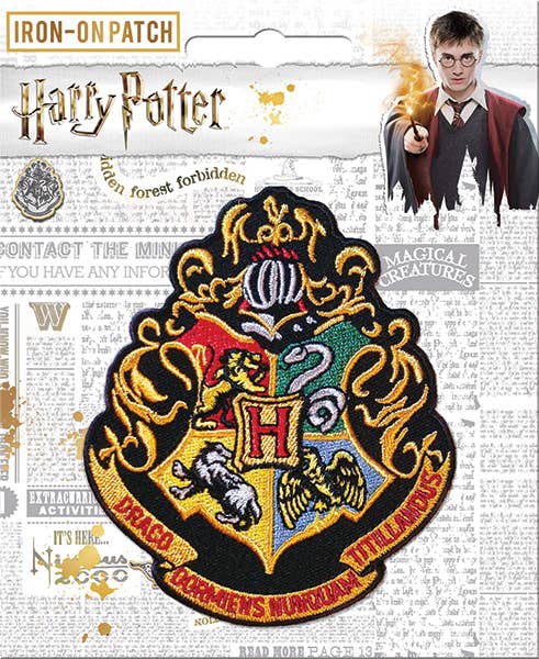 Ata-Boy - Wholesale Patch - Harry Potter Hogworts Crest Patch Patches1